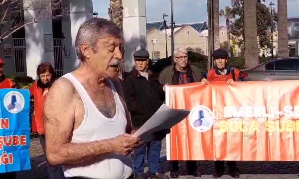 İzmir'de atletli emekli isyanı...